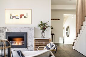 Interior Blossoms - Firebox 720CV Curved Fireplace by EcoSmart Fire