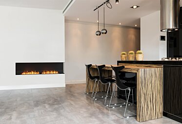 Kitchen Area - Built-in fireplaces
