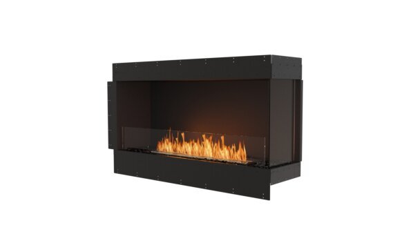 Flex Right Corner Fireplaces Flex Fireplace - Ethanol / Black / Uninstalled View by EcoSmart Fire