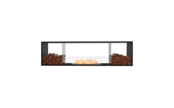 Flex 78DB.BX2 Double Sided - Ethanol / Black / Installed View by EcoSmart Fire