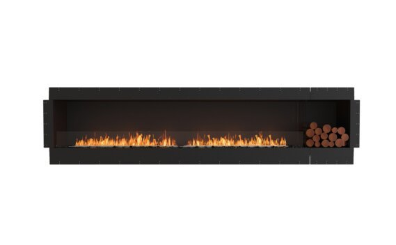 Flex 122SS.BXR Single Sided - Ethanol / Black / Uninstalled view - Logs not included by EcoSmart Fire