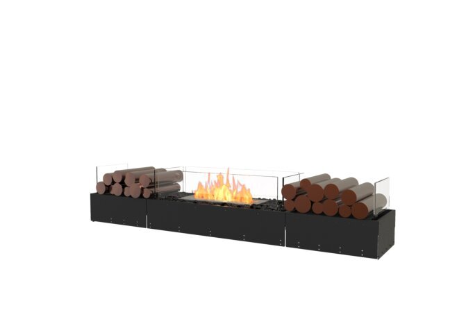 Flex 68BN.BX2 Bench - Ethanol / Black / Uninstalled View by EcoSmart Fire