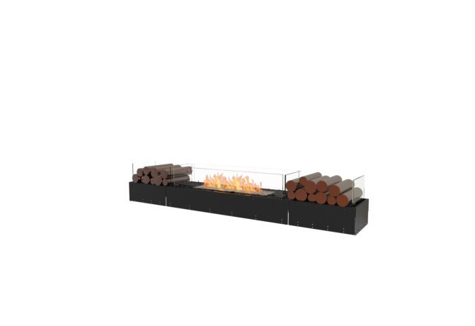 Flex 78BN.BX2 Bench - Ethanol / Black / Uninstalled View by EcoSmart Fire
