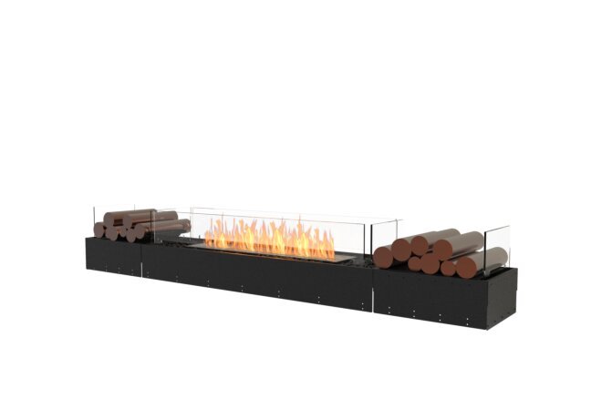 Flex 86BN.BX2 Bench - Ethanol / Black / Uninstalled View by EcoSmart Fire