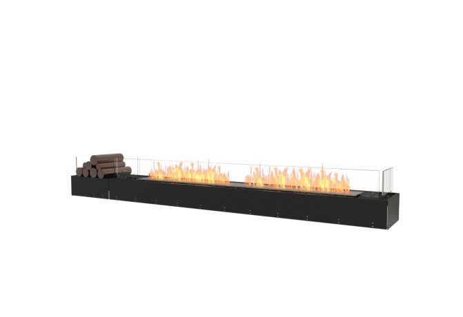 Flex 104BN.BX1 Bench - Ethanol / Black / Uninstalled View by EcoSmart Fire