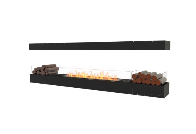 Flex 104IL.BX2 Island - Ethanol / Black / Uninstalled View by EcoSmart Fire