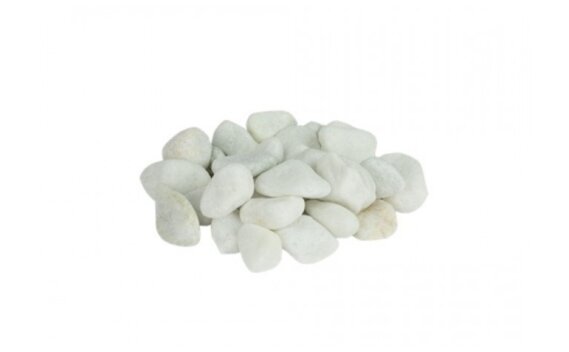 Small White Stones Parts & Accessorie - White by EcoSmart Fire