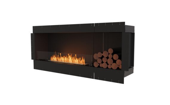 Flex 68SS.BXR Single Sided - Ethanol / Black / Uninstalled view - Logs not included by EcoSmart Fire