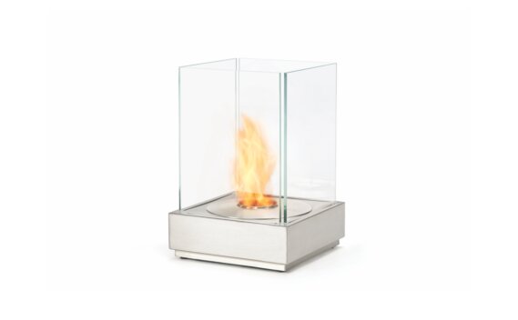 Mini T Designer Fireplace - Ethanol / Stainless Steel by EcoSmart Fire