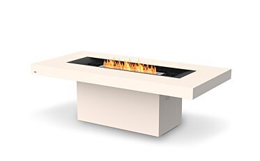 Gin 90 (Dining) Fire Table - Studio Image by EcoSmart Fire