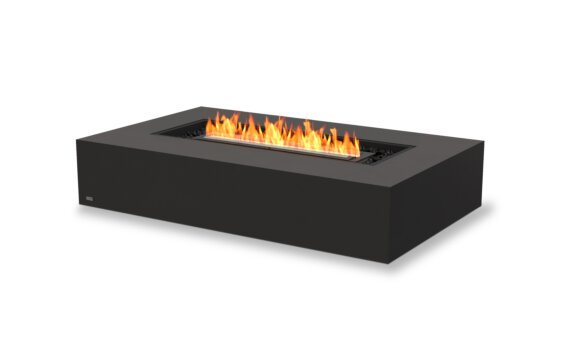 Wharf 65 Fire Table - Ethanol - Black / Graphite by EcoSmart Fire