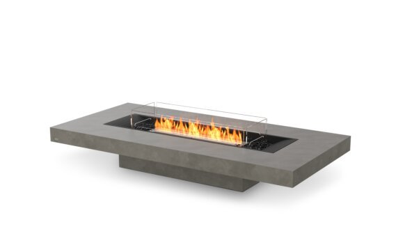 Gin 90 (Low) Fire Table - Ethanol - Black / Natural / Optional Fire Screen by EcoSmart Fire