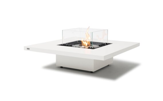 Vertigo 40 Fire Table - Ethanol / Bone / Included fire screen by EcoSmart Fire