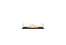 Flex 32BN Flex Fireplace - Ethanol / Black / Installed View by EcoSmart Fire