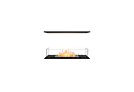 Flex 32IL Flex Fireplace - Ethanol / Black / Installed View by EcoSmart Fire