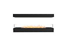Flex 68IL Flex Fireplace - Ethanol / Black / Uninstalled View by EcoSmart Fire
