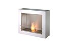 Aspect Designer Fireplace - Ethanol / White by EcoSmart Fire