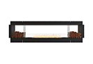 Flex 104DB.BX2 Flex Fireplace - Ethanol / Black / Uninstalled View by EcoSmart Fire