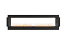 Flex 104DB Flex Fireplace - Ethanol / Black / Uninstalled View by EcoSmart Fire