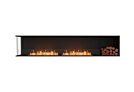 Flex 104LC.BXR Flex Fireplace - Ethanol / Black / Installed View by EcoSmart Fire