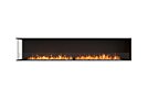 Flex 104LC Flex Fireplace - Ethanol / Black / Installed View by EcoSmart Fire