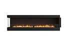 Flex 104LC Flex Fireplace - Ethanol / Black / Uninstalled View by EcoSmart Fire