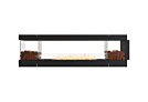 Flex 104PN.BX2 Flex Fireplace - Ethanol / Black / Uninstalled View by EcoSmart Fire