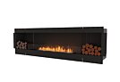Flex 104SS.BX2 Flex Fireplace - Ethanol / Black / Uninstalled View by EcoSmart Fire