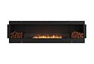 Flex 104SS.BX2 Flex Fireplace - Ethanol / Black / Uninstalled View by EcoSmart Fire