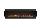 Flex 104SS Flex Fireplace - Ethanol / Black / Uninstalled View by EcoSmart Fire