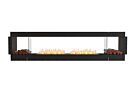 Flex 122DB.BX2 Flex Fireplace - Ethanol / Black / Uninstalled View by EcoSmart Fire