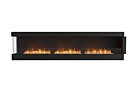 Flex 122LC Flex Fireplace - Ethanol / Black / Uninstalled View by EcoSmart Fire
