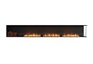 Flex 140RC.BXL Flex Fireplace - Ethanol / Black / Installed View by EcoSmart Fire