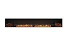 Flex 140SS.BX2 Flex Fireplace - Ethanol / Black / Installed View by EcoSmart Fire