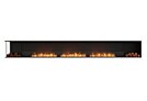 Flex 158LC.BX2 Flex Fireplace - Ethanol / Black / Installed View by EcoSmart Fire