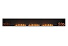 Flex 158SS.BX2 Fireplace Insert - Ethanol / Black / Installed View by EcoSmart Fire