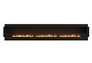 Flex 158SS Flex Fireplace - Ethanol / Black / Uninstalled View by EcoSmart Fire