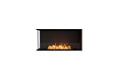 Flex 42LC Flex Fireplace - Ethanol / Black / Installed View by EcoSmart Fire
