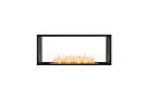 Flex 50DB Flex Fireplace - Ethanol / Black / Installed View by EcoSmart Fire