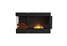 Flex 50LC.BXL Flex Fireplace - Ethanol / Black / Uninstalled View by EcoSmart Fire