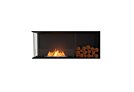 Flex 50LC.BXR Flex Fireplace - Ethanol / Black / Installed View by EcoSmart Fire