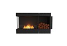 Flex 50LC.BXR Flex Fireplace - Ethanol / Black / Uninstalled View by EcoSmart Fire