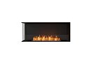 Flex 50LC Flex Fireplace - Ethanol / Black / Installed View by EcoSmart Fire