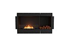 Flex 50SS.BXR Flex Fireplace - Ethanol / Black / Uninstalled View by EcoSmart Fire