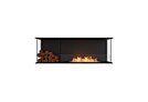 Flex 60 - Ethanol / Black / Installed View by EcoSmart Fire