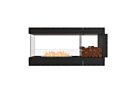 Flex 60PN.BXR Flex Fireplace - Ethanol / Black / Uninstalled View by EcoSmart Fire