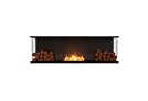 Flex 68 - Ethanol / Black / Installed View by EcoSmart Fire