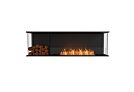 Flex 68 - Ethanol / Black / Installed View by EcoSmart Fire