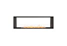 Flex 68DB Flex Fireplace - Ethanol / Black / Installed View by EcoSmart Fire