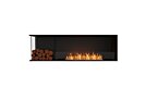 Flex 68LC.BXL Flex Fireplace - Ethanol / Black / Installed View by EcoSmart Fire